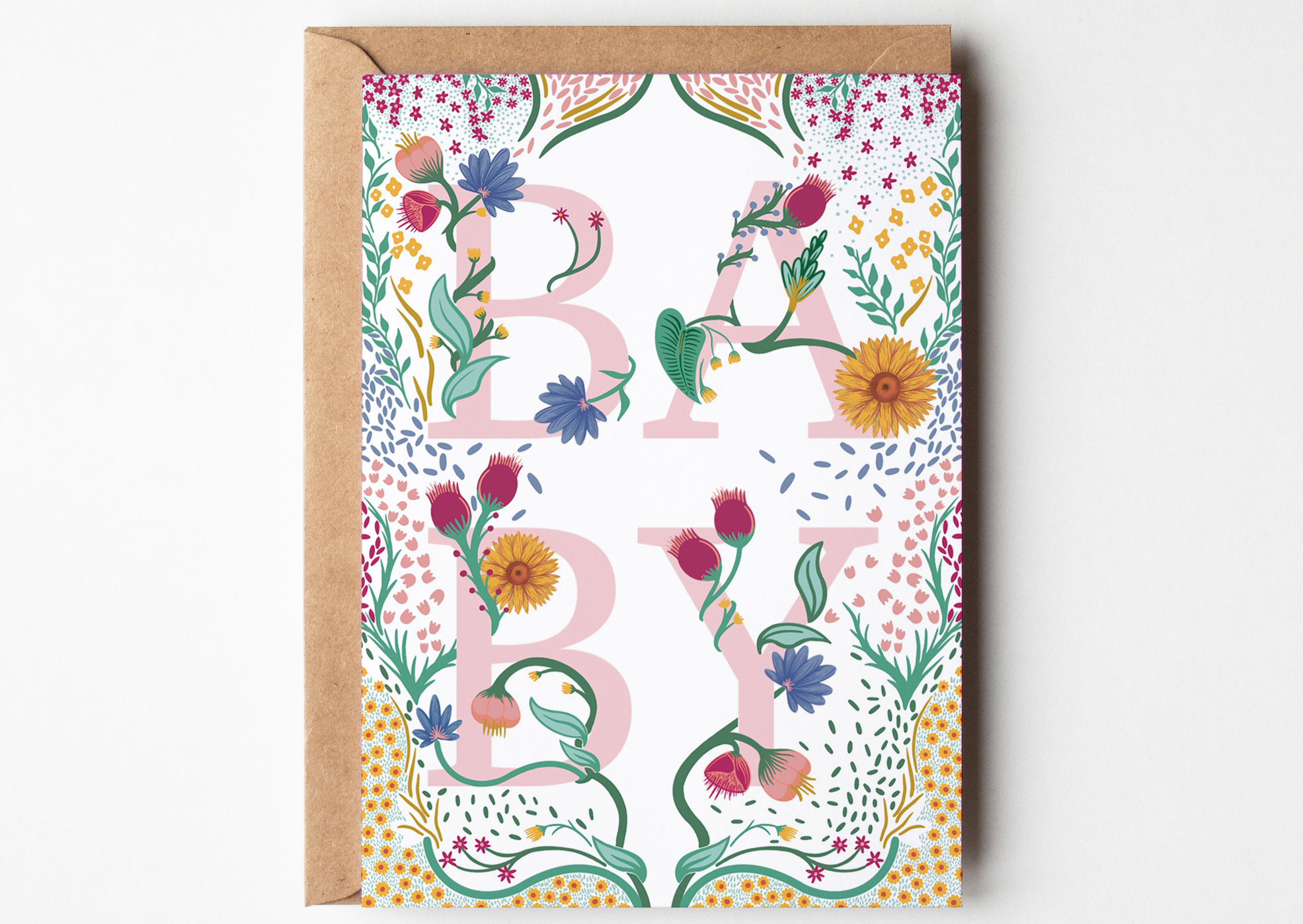 New Baby Greetings Card