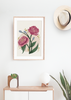 Peony Floral Art Print