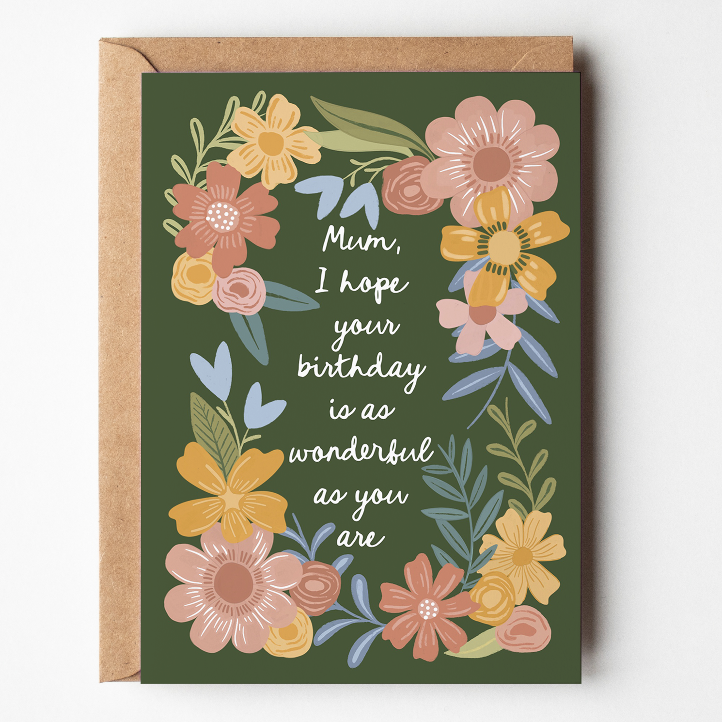 Mum Happy Birthday Card