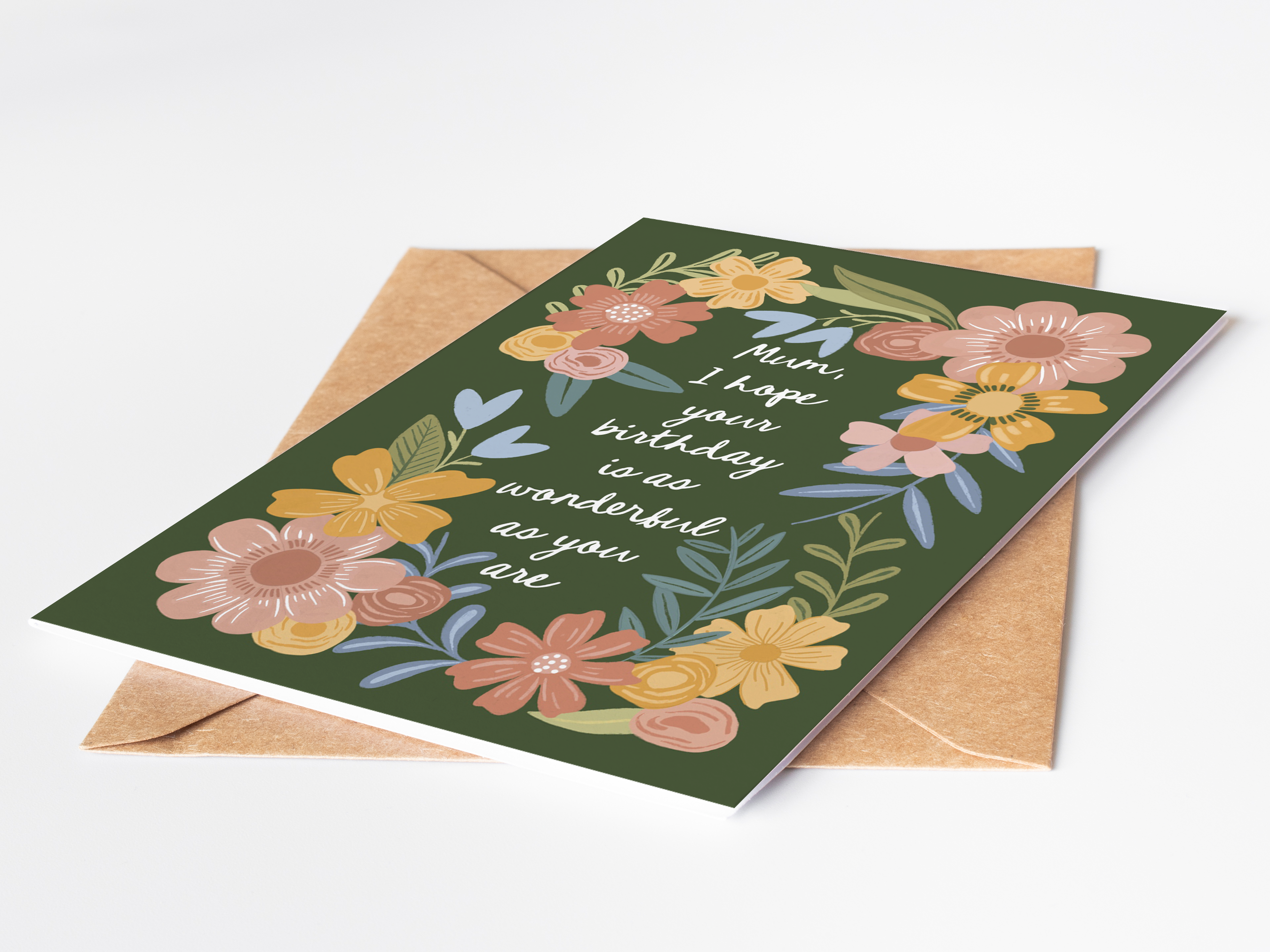 Mum Happy Birthday Card