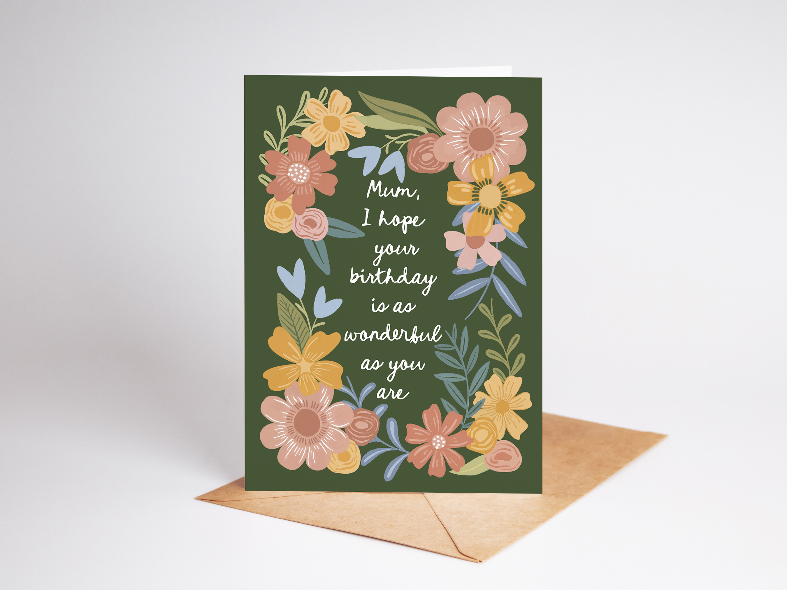 Mum Happy Birthday Card
