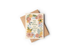 Floral Happy Birthday Card