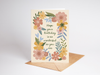 Floral Happy Birthday Card