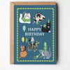 Happy Birthday Cat Greetings Card