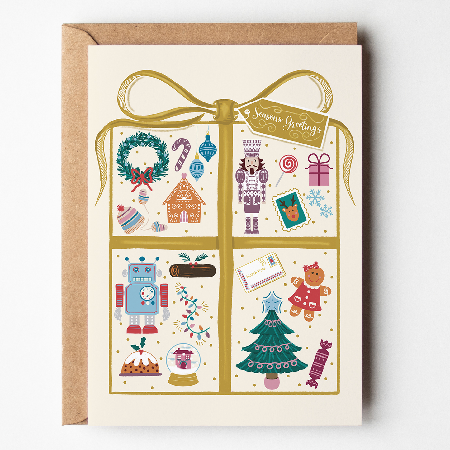 Christmas Present Greeting Card