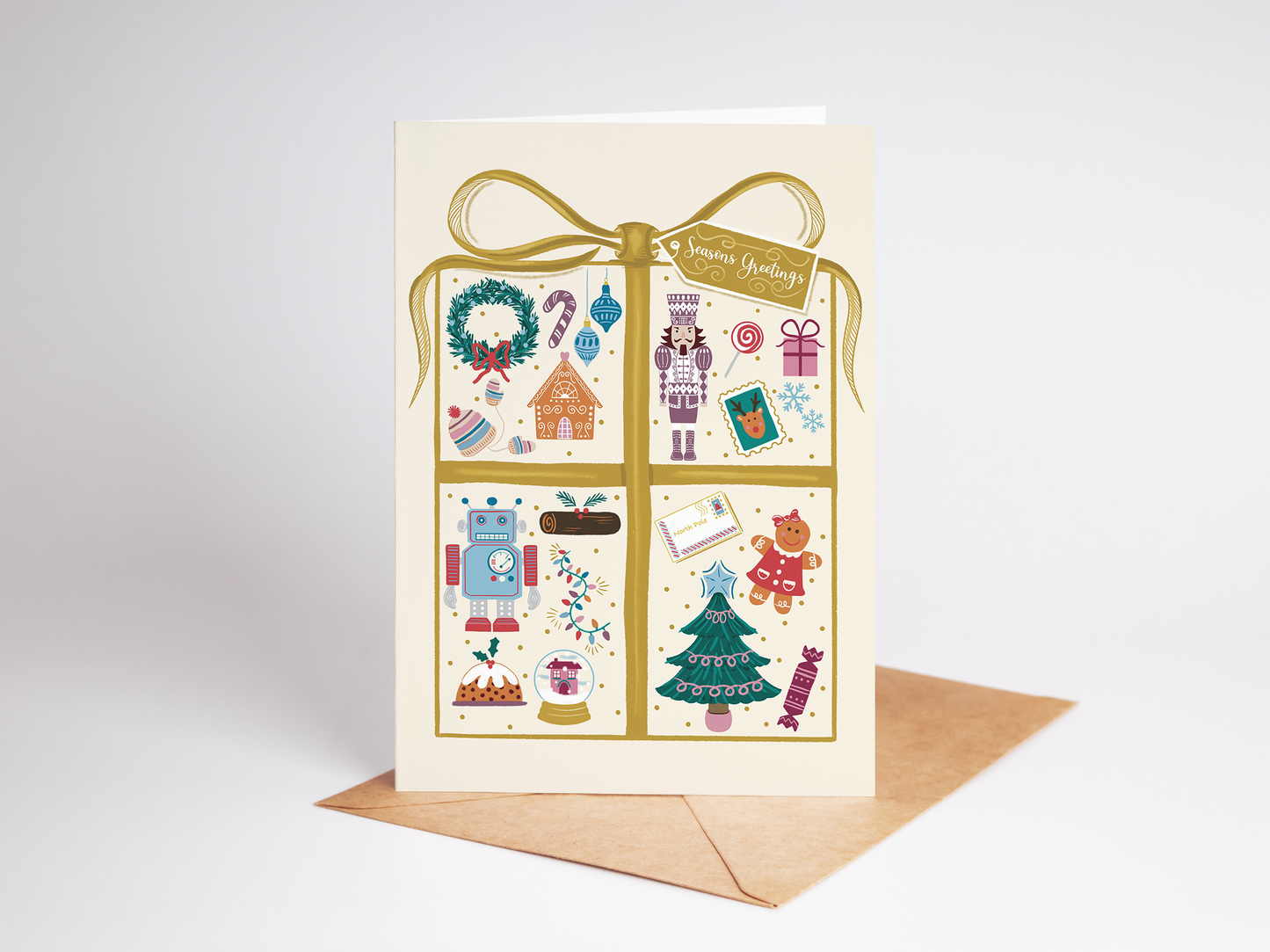 Christmas Present Greeting Card