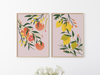 Citrus Fruits Set of 2