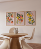 Set of Three Citrus Fruits Art Prints
