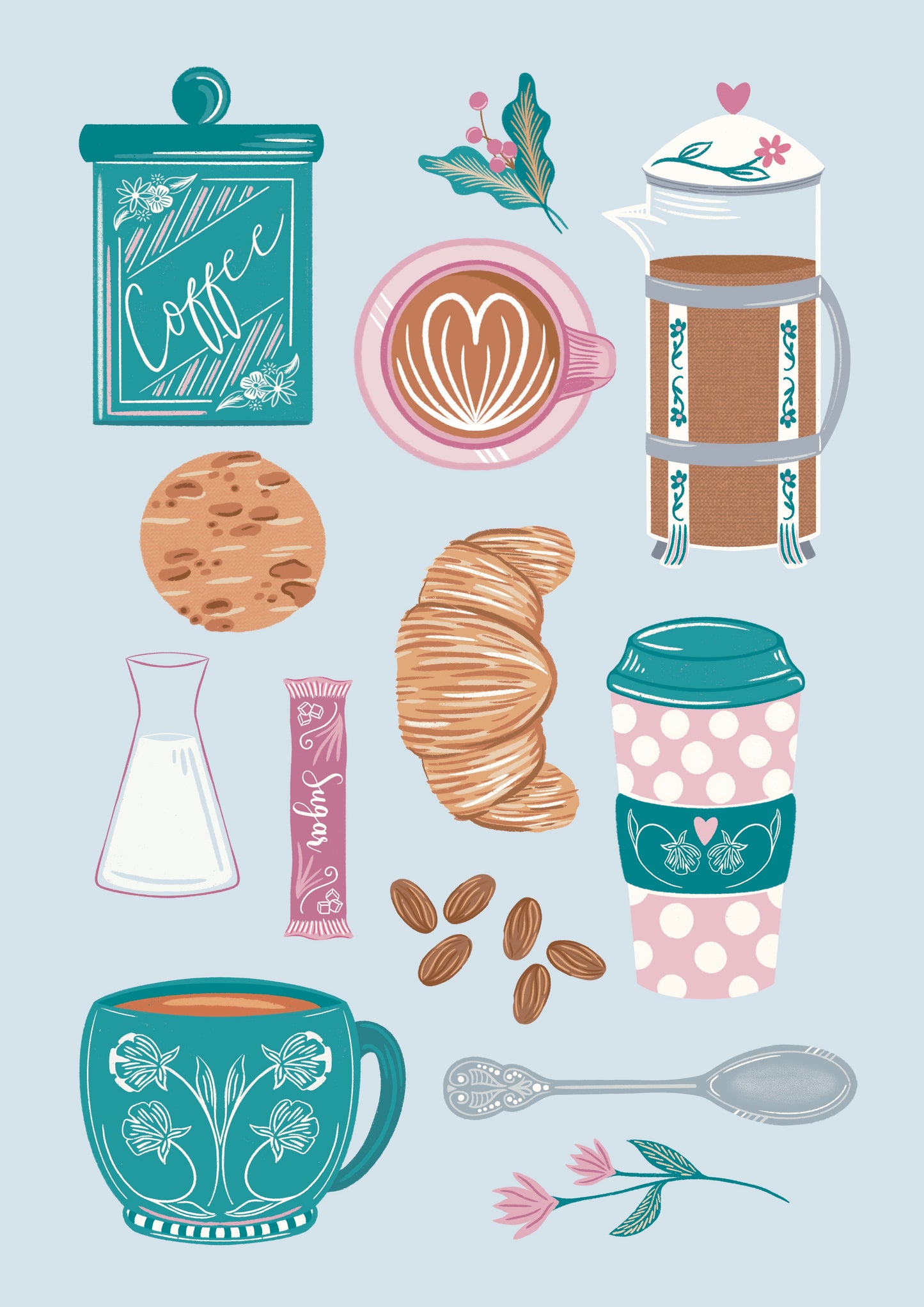 Coffee Art Print