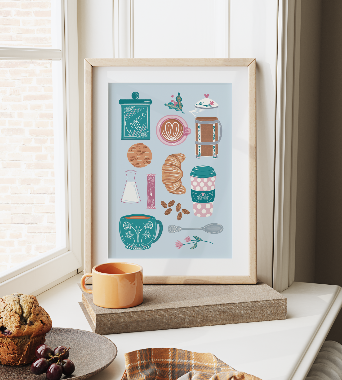 Coffee Art Print