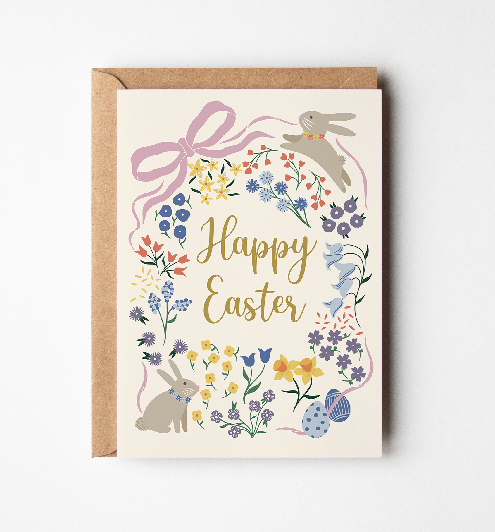 Easter Bunny Greeting Card