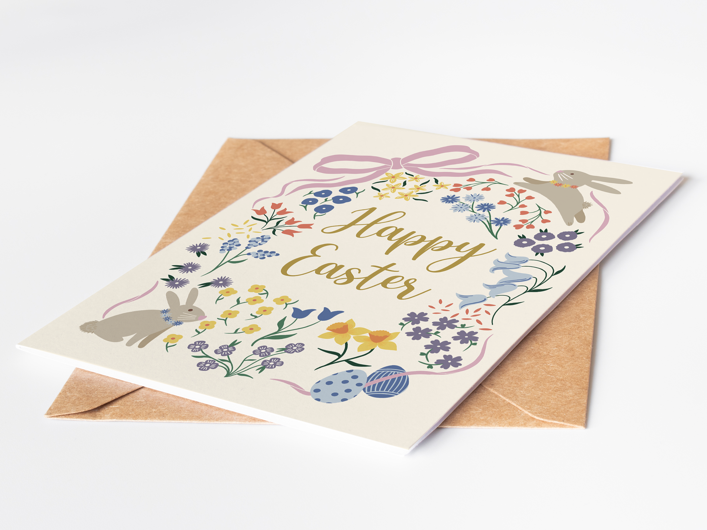 Easter Bunny Greeting Card