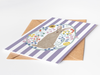 Easter Stripe Greeting Card