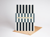 Stripe Father's Day Card