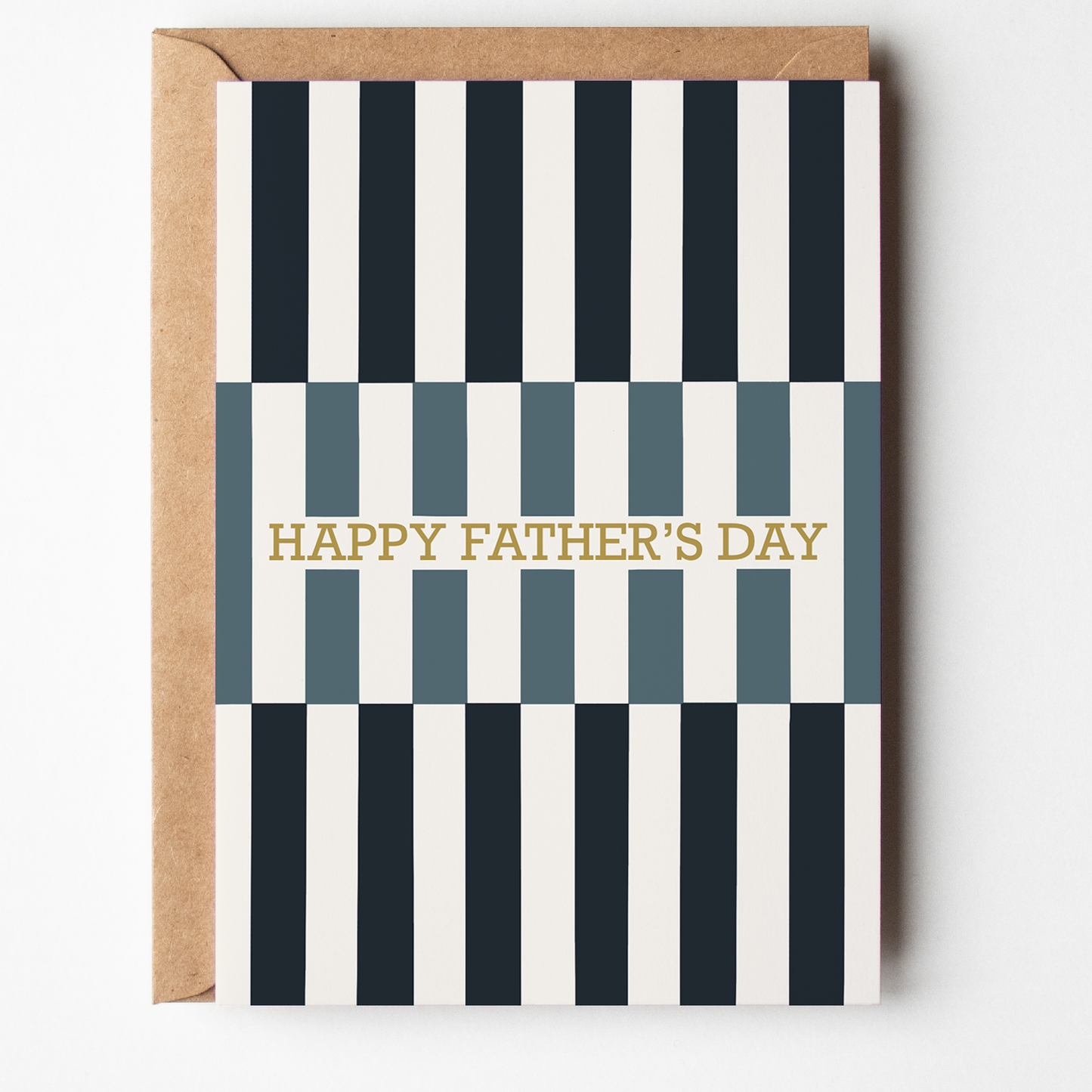 Stripe Father's Day Card