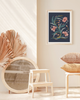 Abstract Floral Art Print