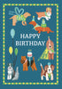 Happy Birthday Dog Greetings Card
