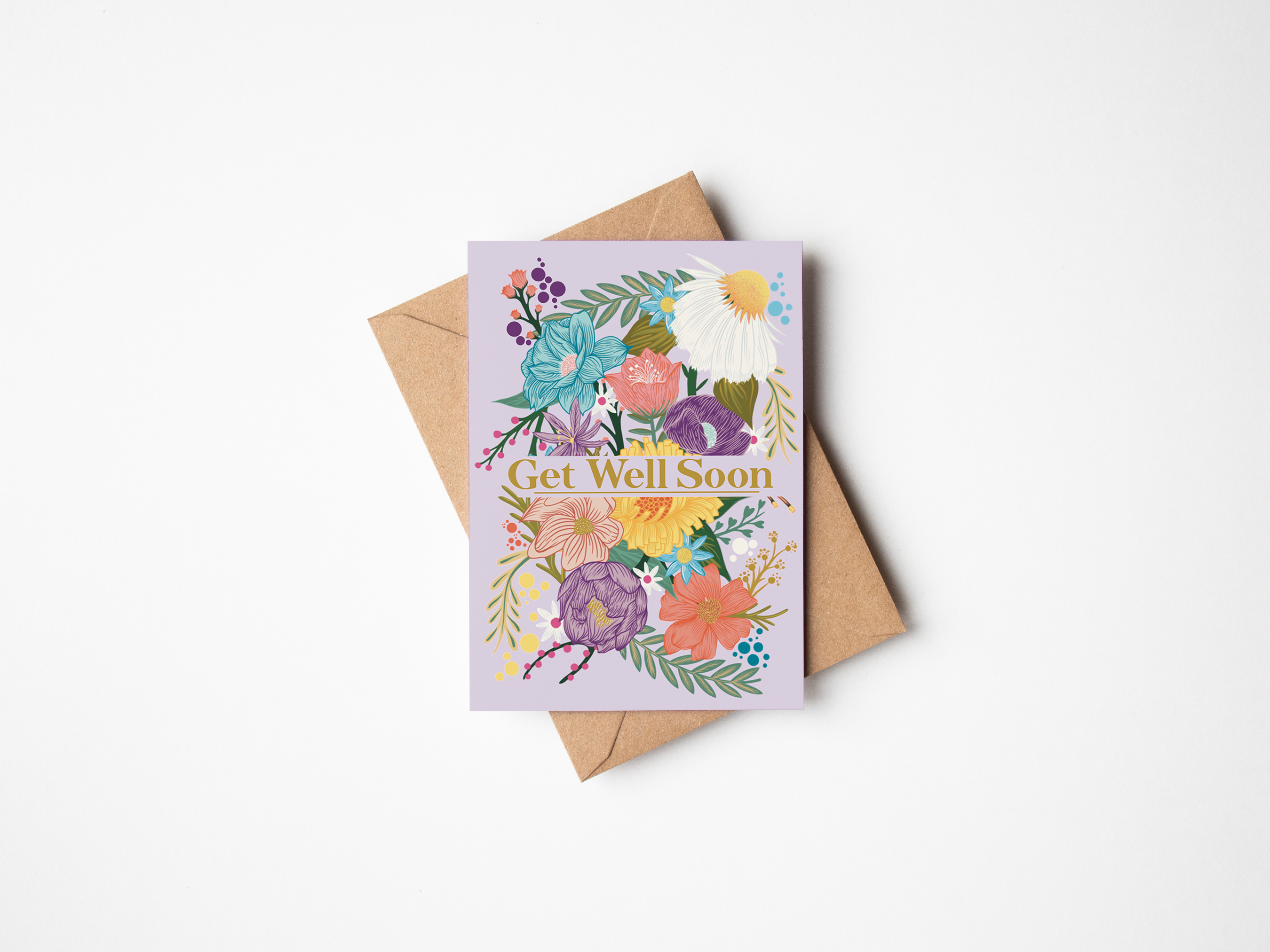 Get Well Soon Greetings Card