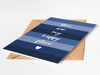 Happy Place Blue Greeting Card