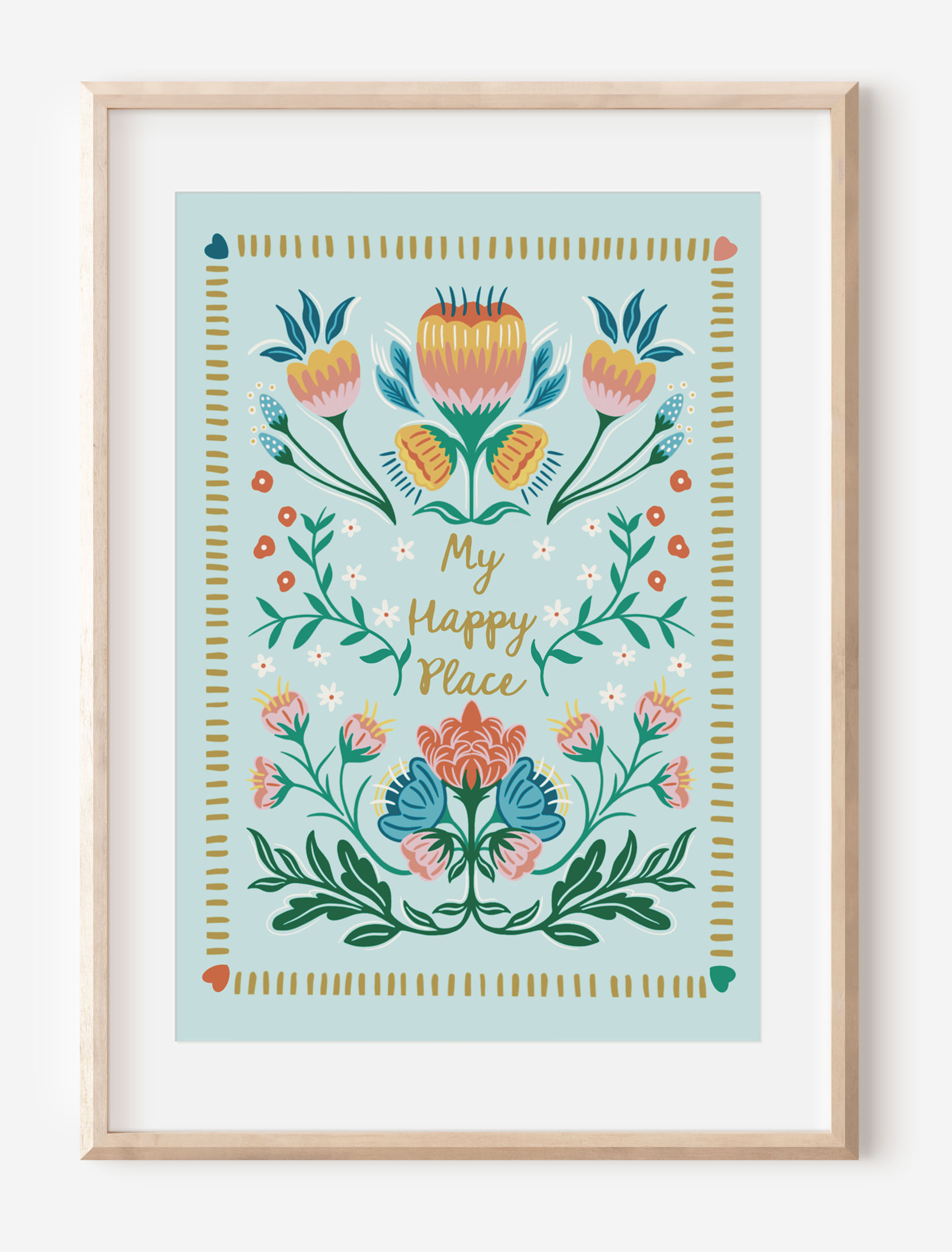 My Happy Place Art Print