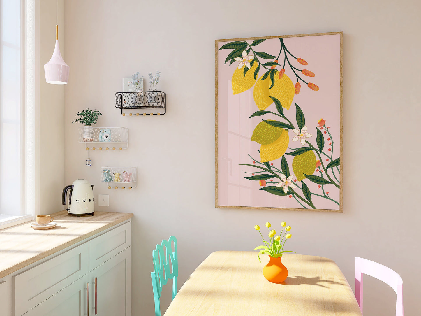 Citrus Fruits Art Print