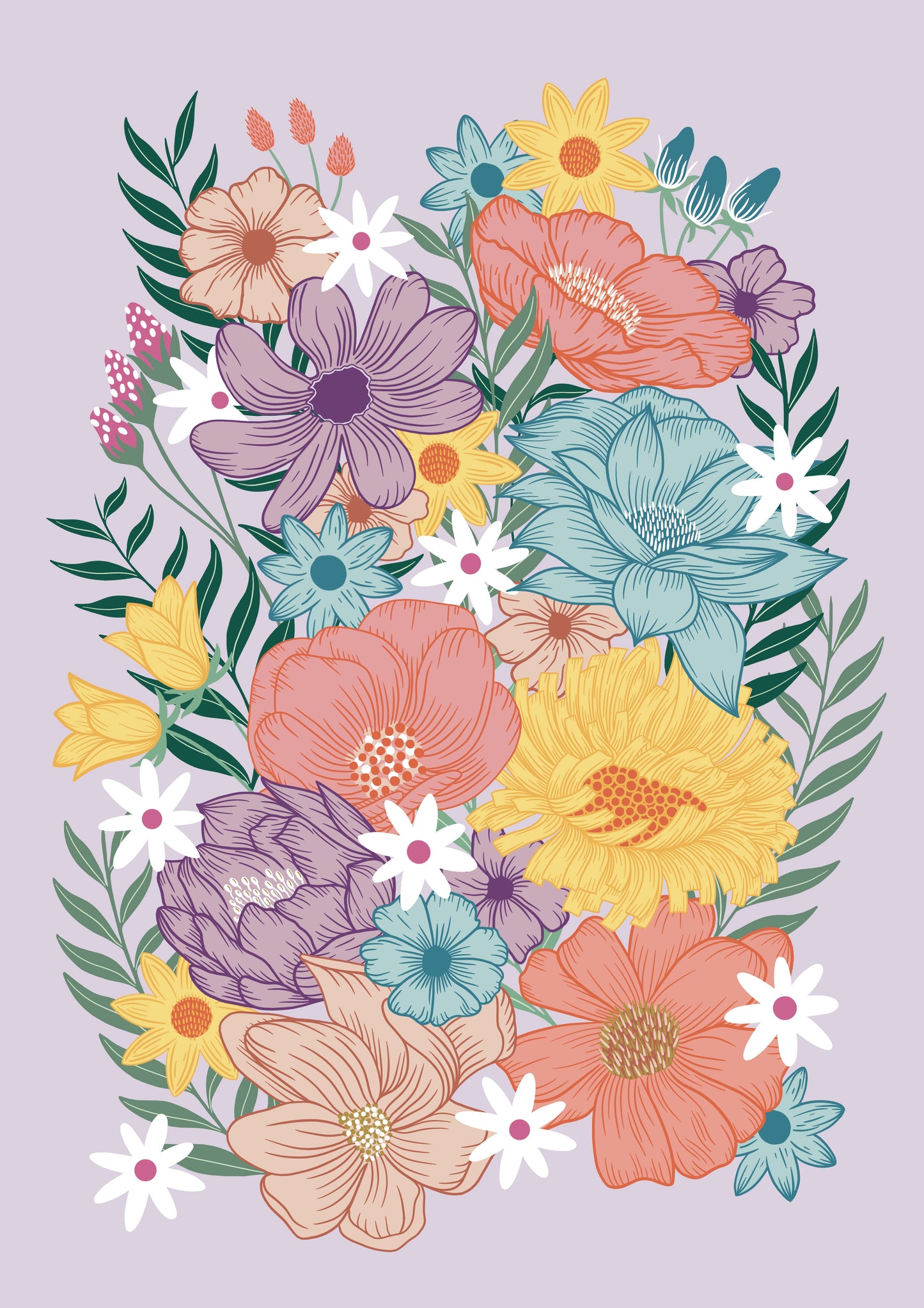 Floral Art Print