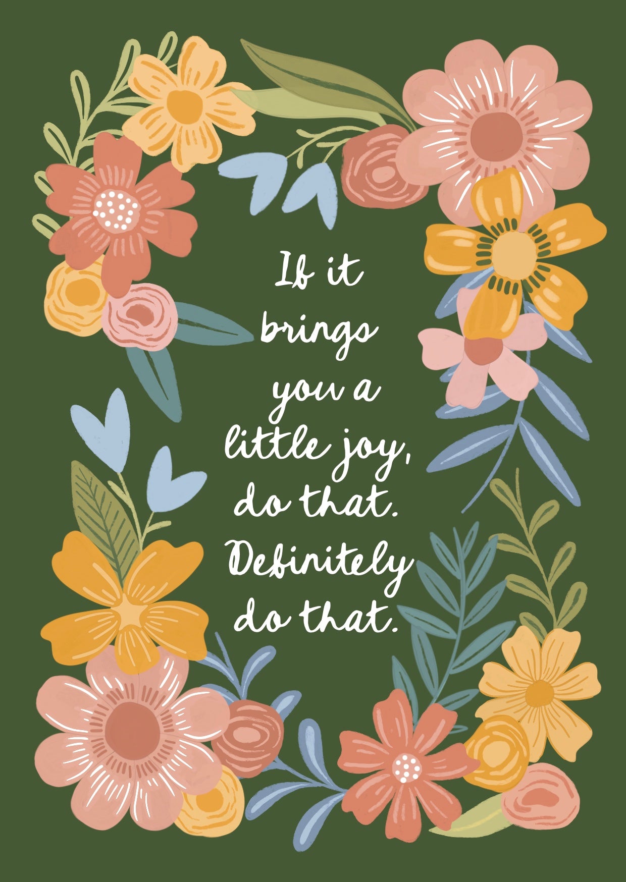 Happiness Art Print