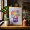 Keep Growing Motivational Art Print