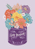Keep Growing Motivational Art Print