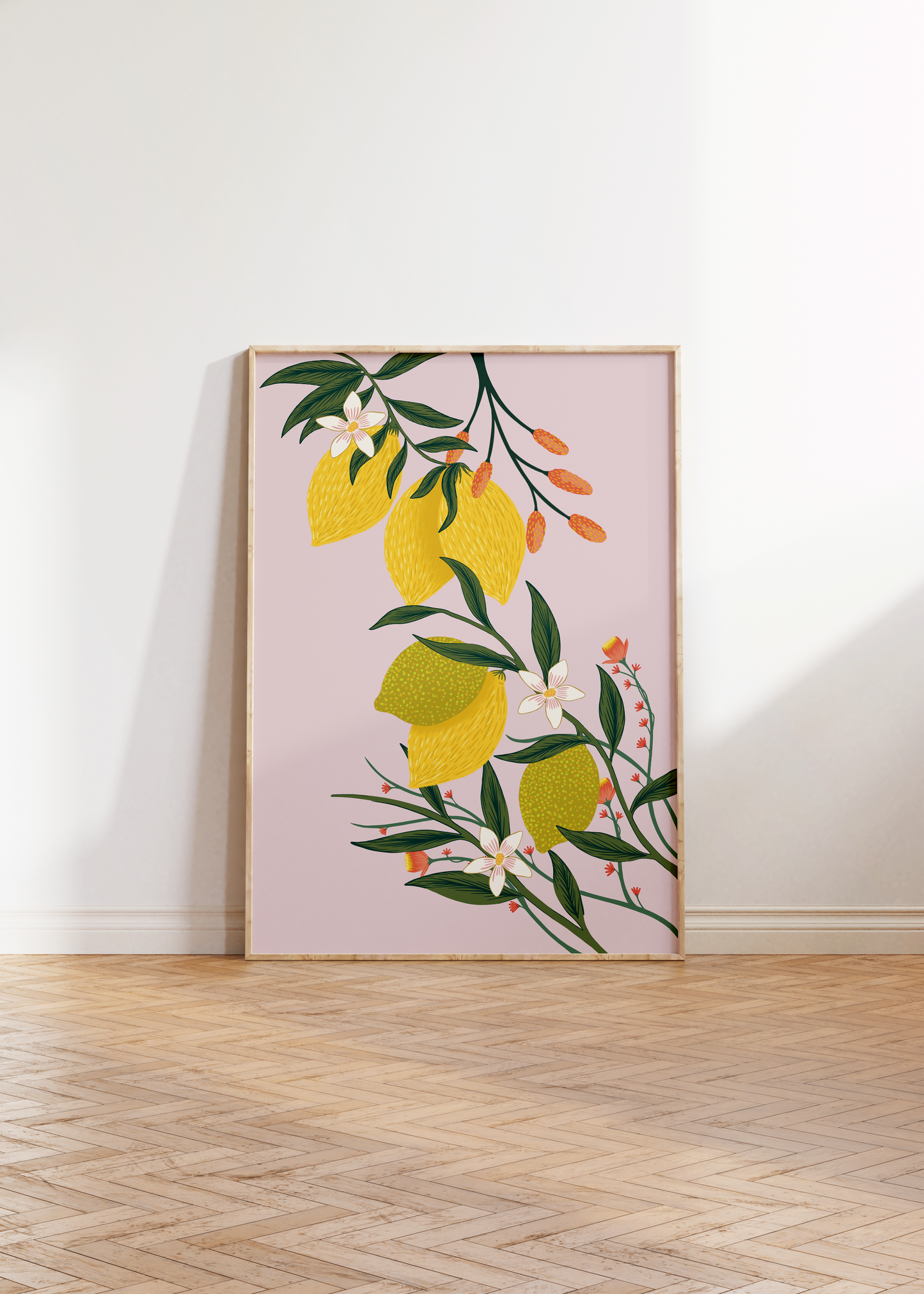 Citrus Fruits Art Print