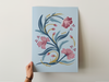 Abstract Floral Art Print