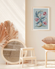Abstract Floral Art Print