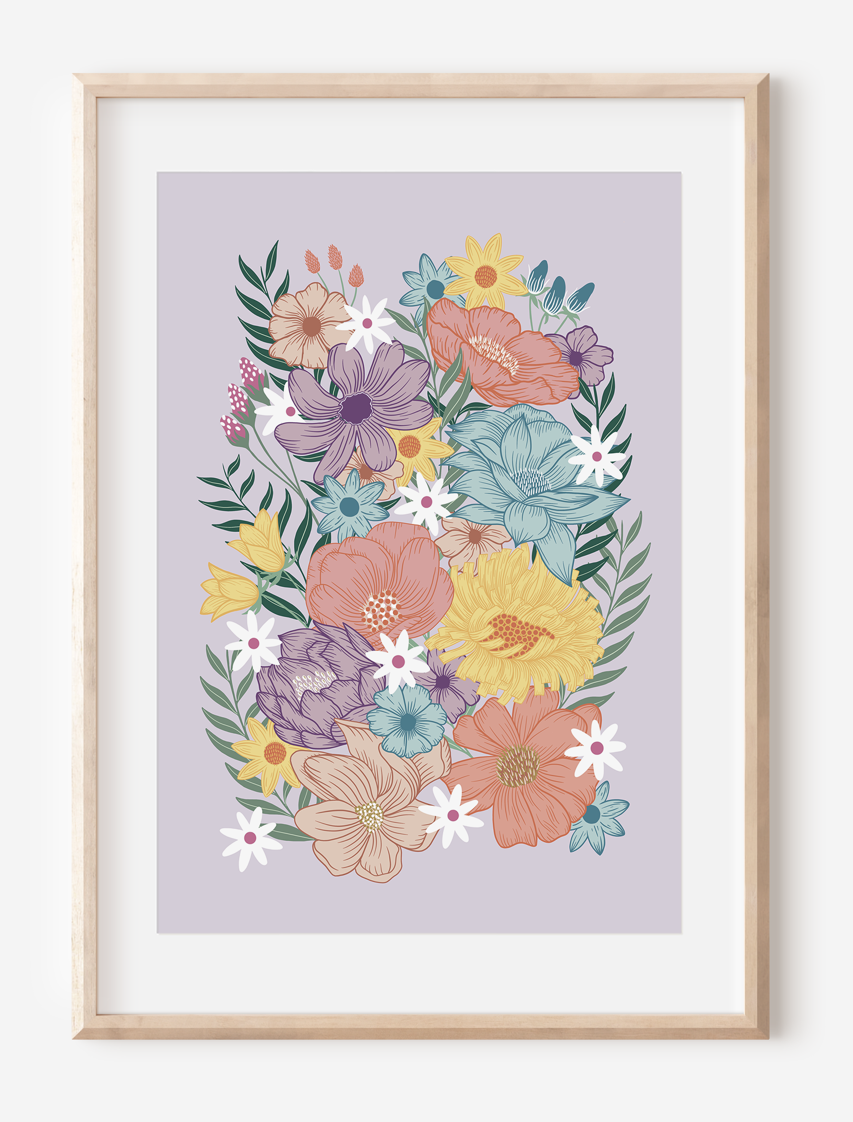 Floral Art Print
