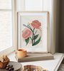 Peony Floral Art Print