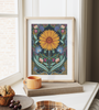 Sunflower Floral Art Print
