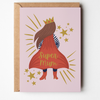 Super Woman Greetings Card