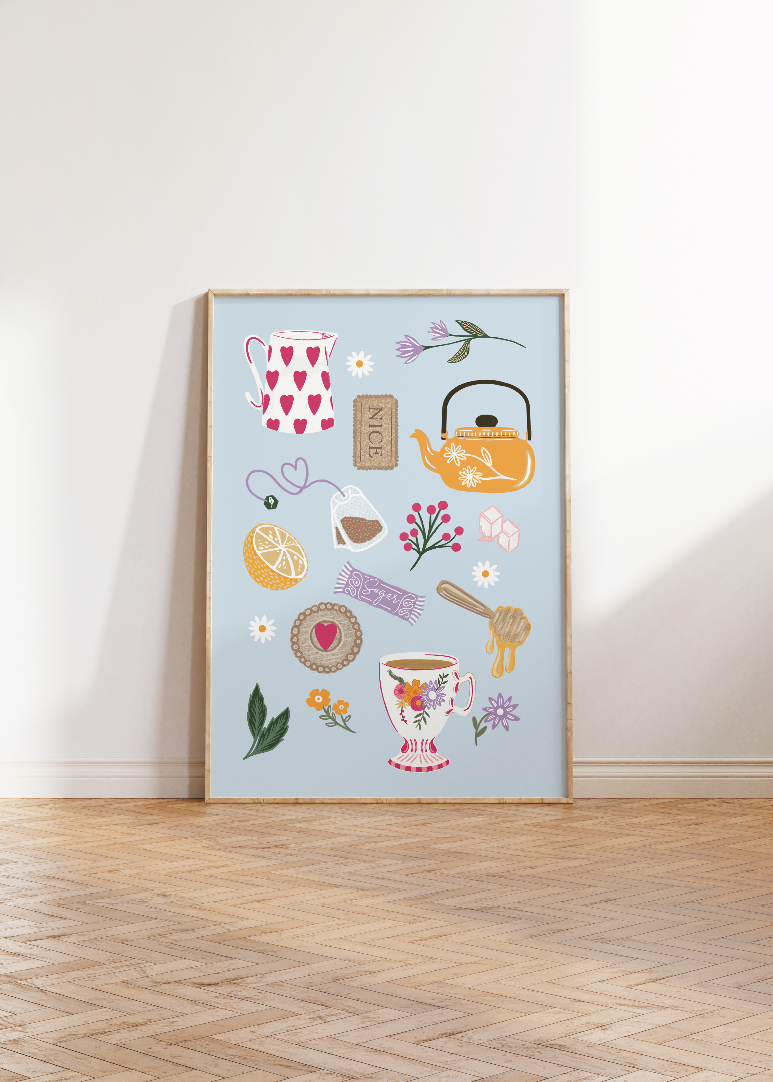 Tea Art Print