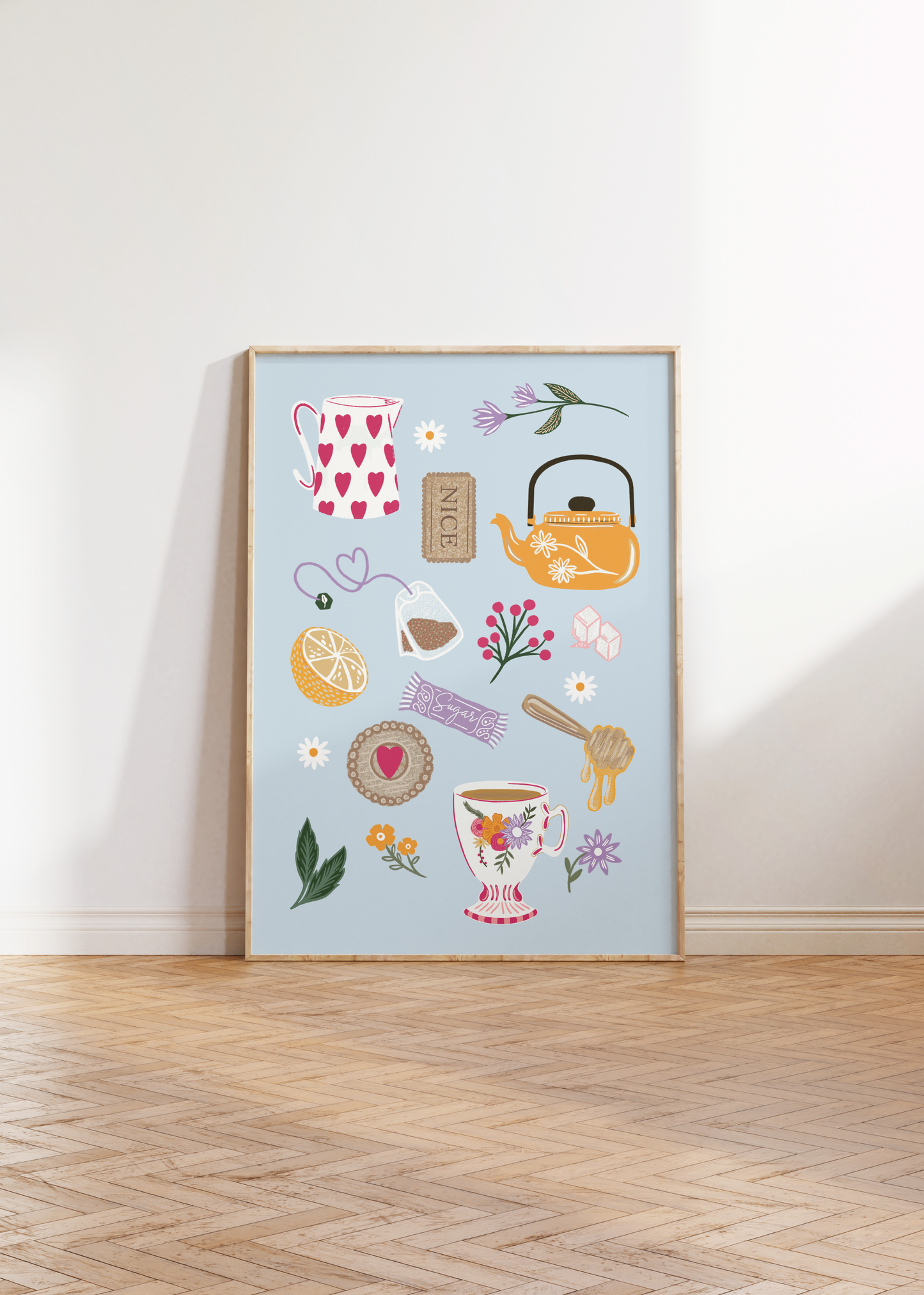 Tea Art Print