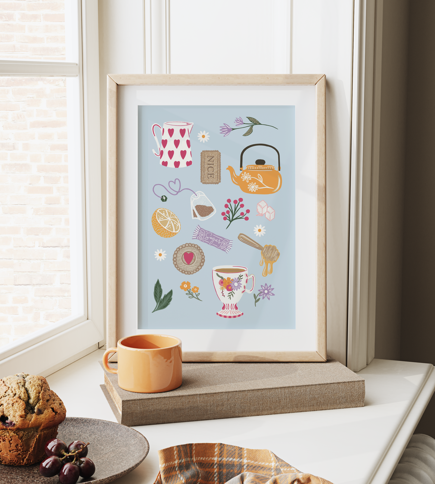 Tea Art Print