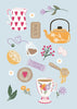 Tea Art Print
