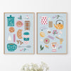 Set of 2 Tea and Coffee Art Prints