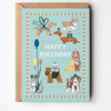 Happy Birthday Dog Greetings Card