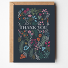 Floral Thank You Greetings Card