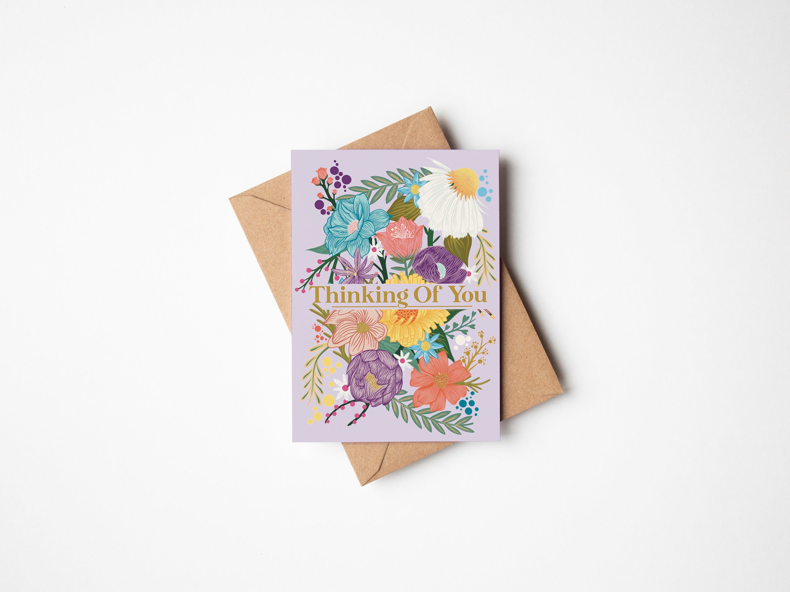 Thinking of You Greetings Card