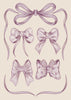 Ribbon Bow Art Print