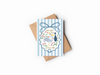Blue Stork New Baby Card