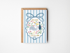 Blue Stork New Baby Card