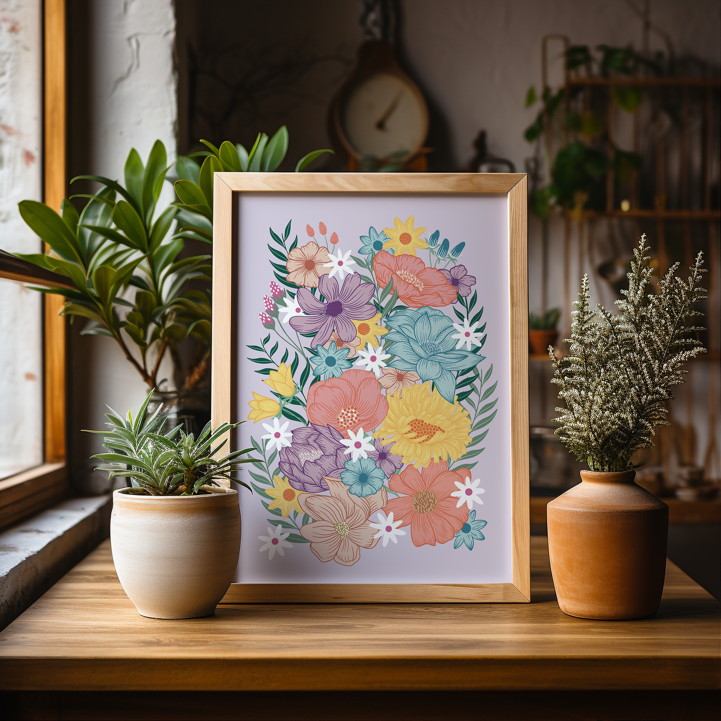 Floral Art Print