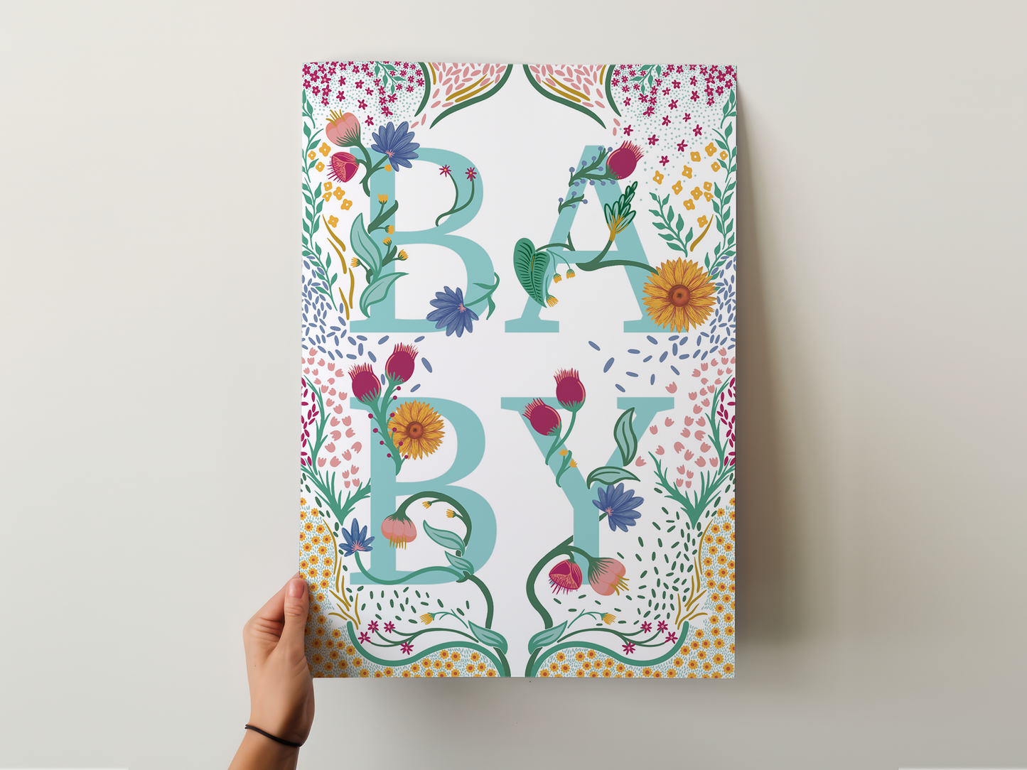 BABY Art Print