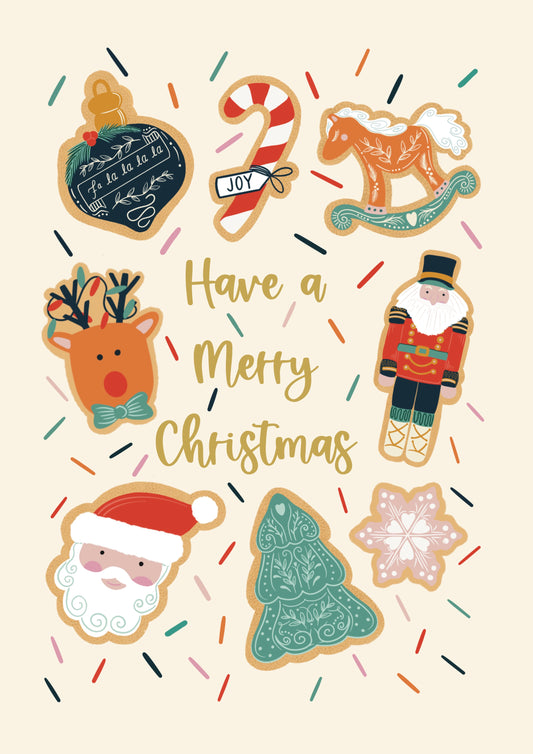 Christmas Cookies Christmas Card